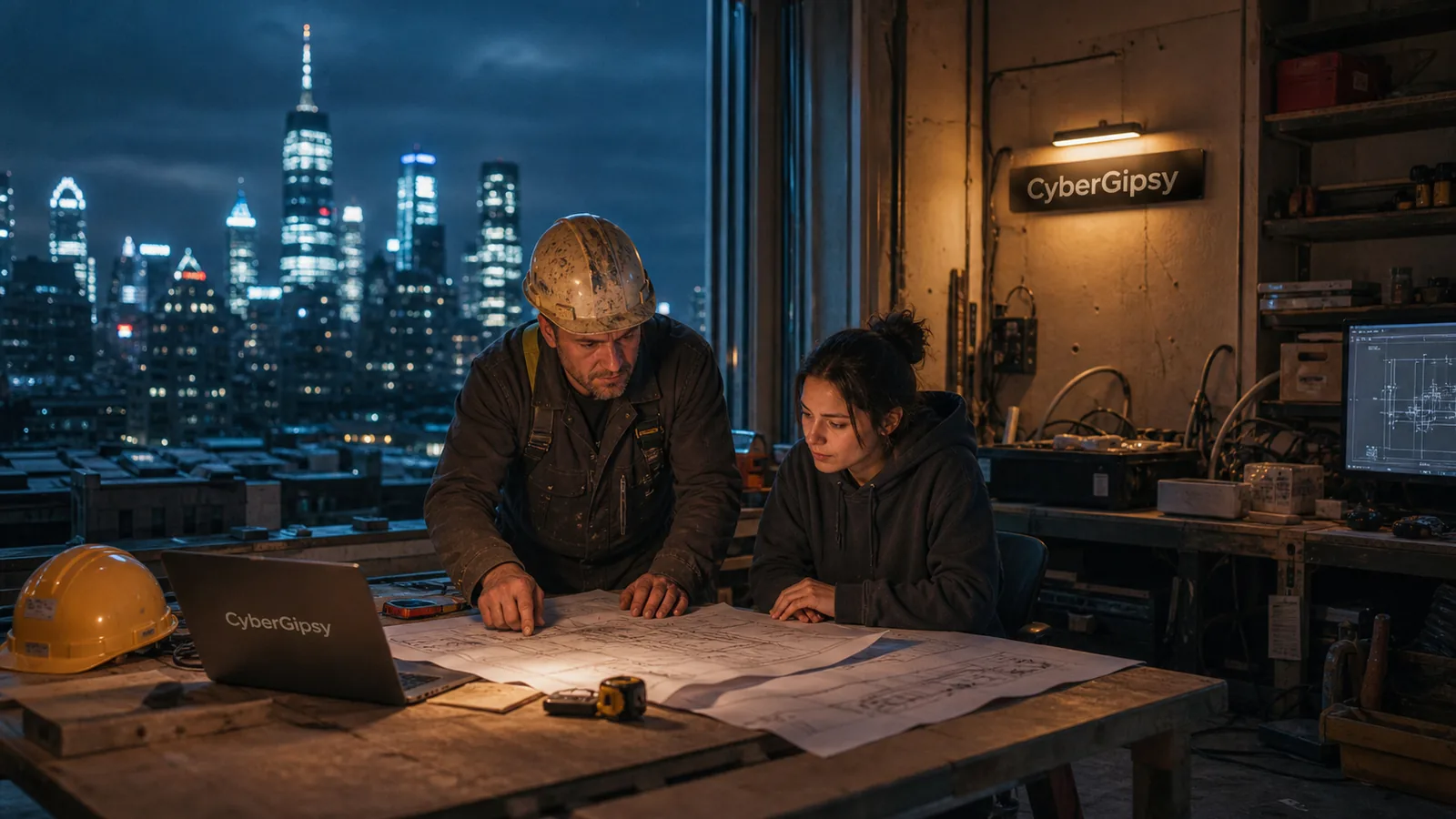CyberGipsy — AI Business Studio for Contractors, 50 Cities — the install