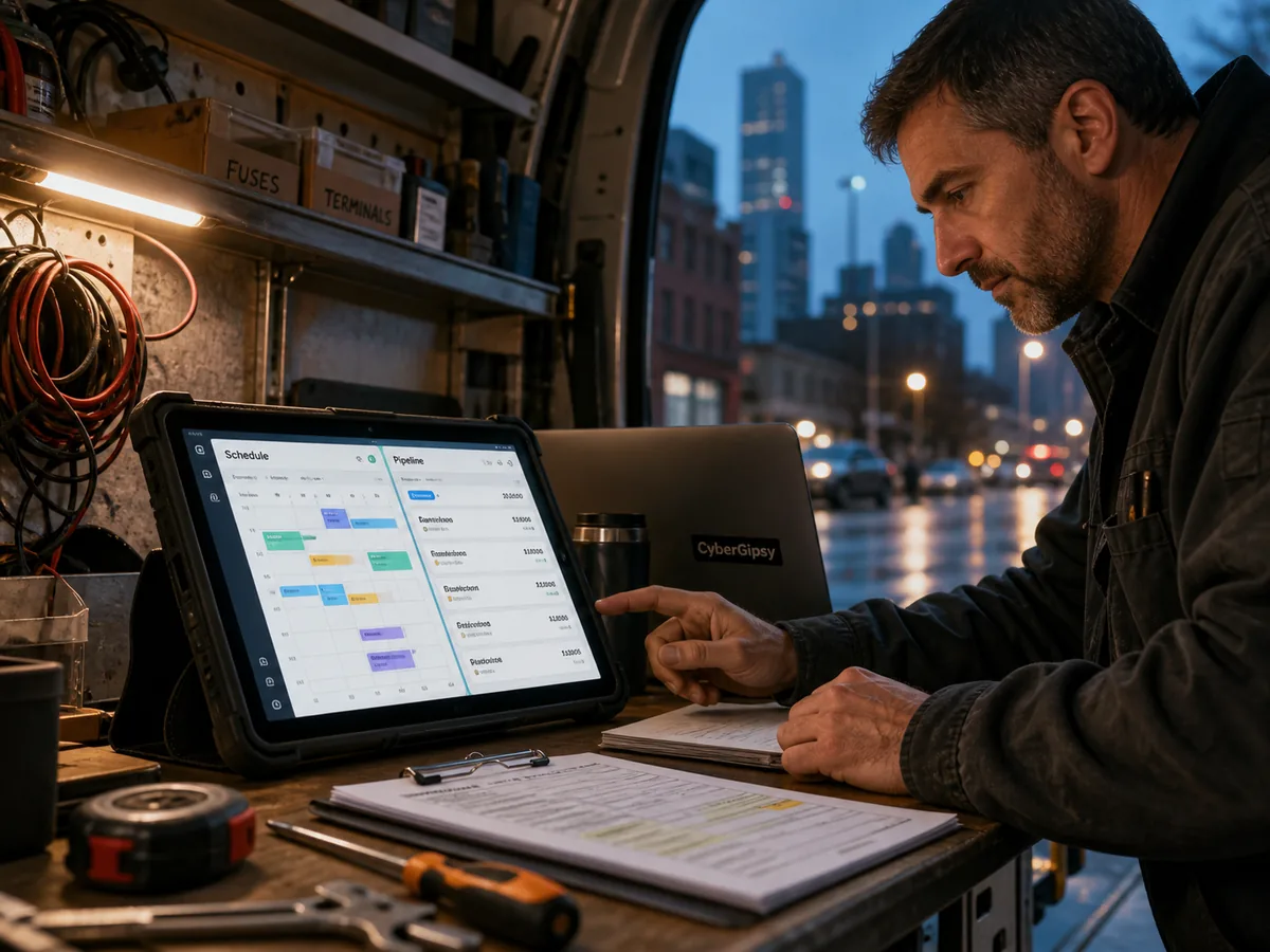 Services — Four AI Installs for Service Firms | CyberGipsy — the machine