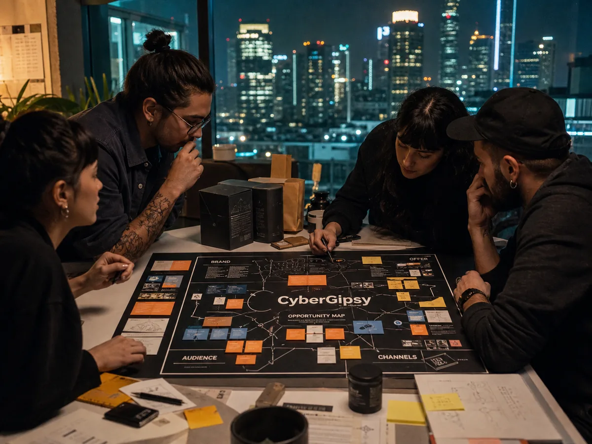 Packaging — Brand & Offer Package | CyberGipsy — the crew